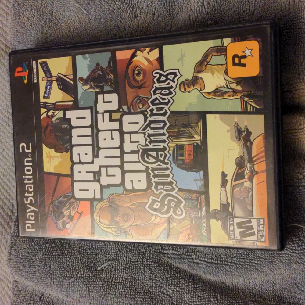 PlayStation 2 Grand Theft Auto San Andreas